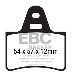 Pastiglie Freno EBC Ultimax DP573 per Citroen Axel