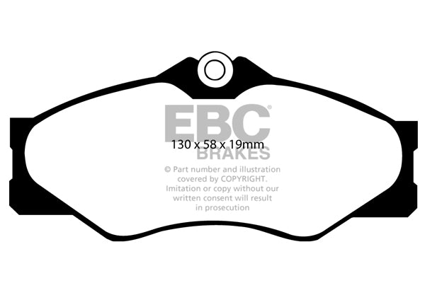 Pastiglie Freno EBC Greenstuff DP2654 per Volkswagen Caravelle, Volkswagen LT e altre