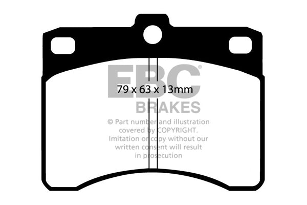 Pastiglie Freno EBC Ultimax DP685 per Daihatsu Hi-Jet, Piaggio Porter e altre