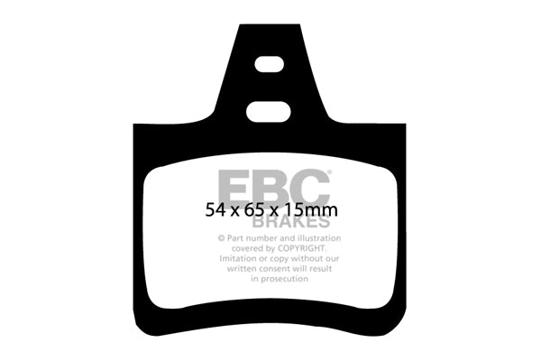 Pastiglie Freno EBC Ultimax DP795 per Citroen Xantia e Citroen XM