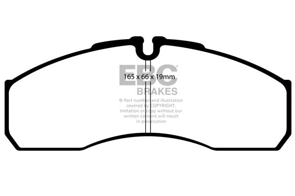Pastiglie Freno EBC Ultimax DP850 per Renault Mascott e Mercedes-Benz Sprinter 616D