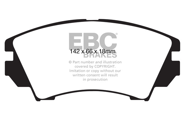 Pastiglie Freno EBC Greenstuff DP22014 per Opel Insignia, Opel Zafira Tourer e altre