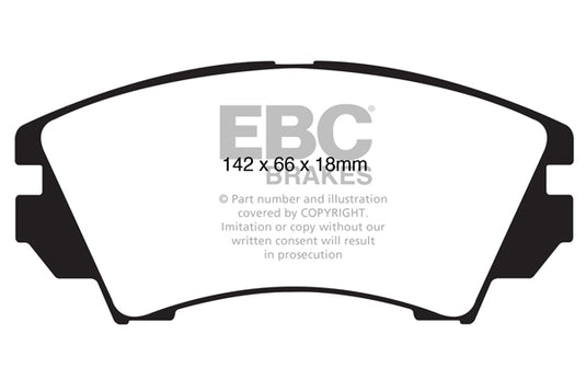 Pastiglie Freno EBC Ultimax DPX2014 per Opel Insignia, Opel Zafira Tourer e altre