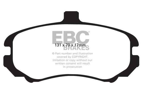 Pastiglie Freno EBC Ultimax DPX2028 per Hyundai Elantra