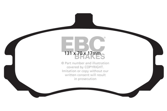 Pastiglie Freno EBC Ultimax DPX2028 per Hyundai Elantra