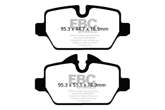 Pastiglie Freno EBC Ultimax DPX2102 per Mini Countryman (R60) e Mini Paceman (R61)