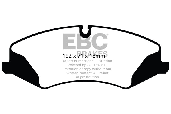 Pastiglie Freno EBC Greenstuff DP62123 per Land Rover Range Rover Sport (L494), Land Rover Discovery 4 e altre