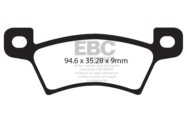 Pastiglie Freno EBC Ultimax DPX2128 per Microcar MC2