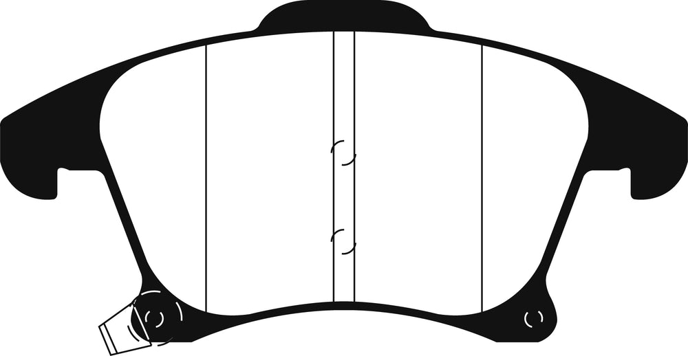 Pastiglie Freno EBC Ultimax DPX2269 per Ford Mondeo Estate (Mk5), Ford Mondeo Hatchback (Mk5) e altre