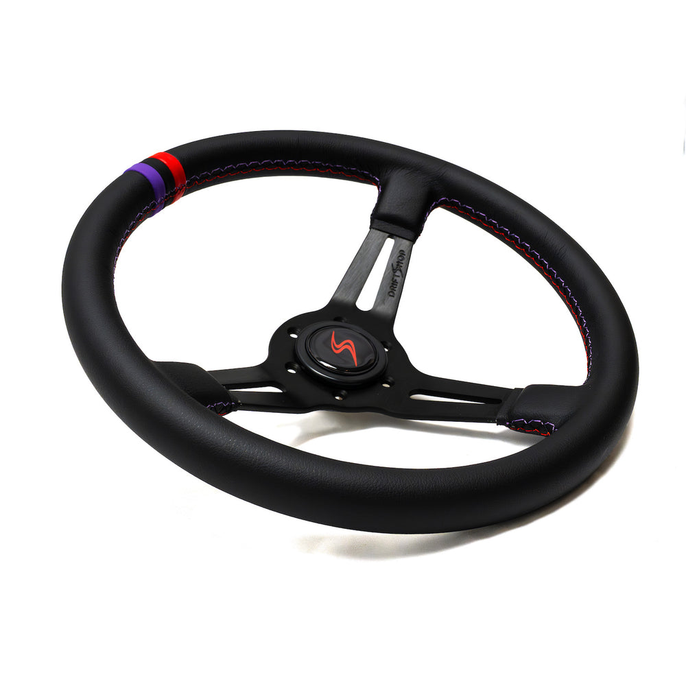 Volante a Calice (70 mm), Edizione Colors, Pelle Nera
