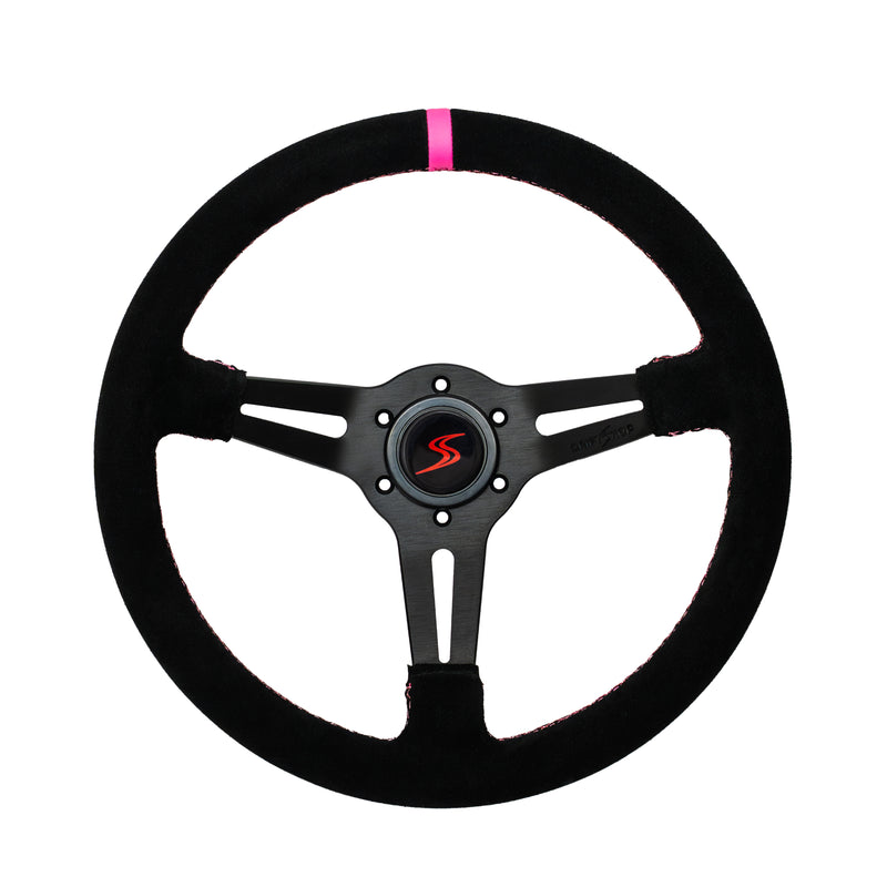 Carica immagine in Galleria Viewer, Volante a Calice (70 mm), Edizione Speciale "Pink Style", Scamosciato
