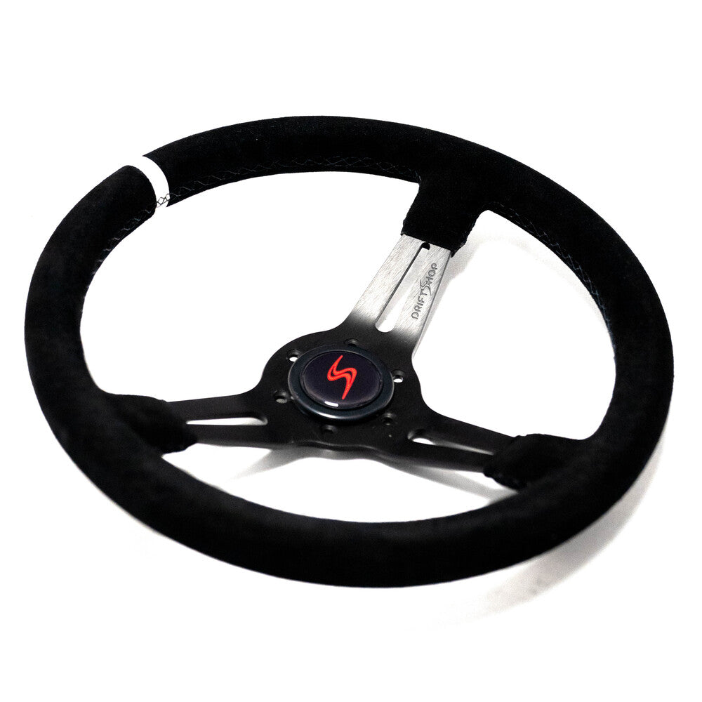 Volante a Calice (70 mm), Riferimento Bianco, Scamosciato