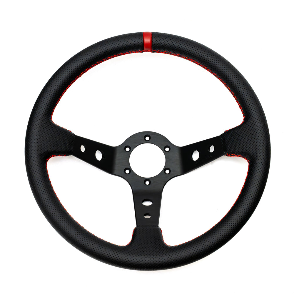 Volante a Calice (90 mm), Pelle Forata, Razze Nere