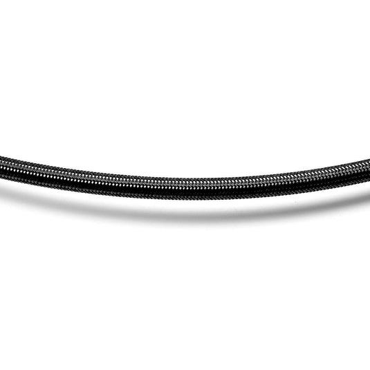 Tubo Dash 3 al metro (Teflon e Treccia Inox, Guaina Nera)