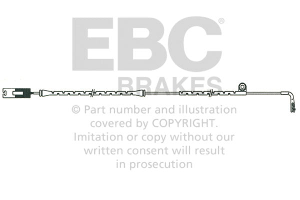 Sensore Usura Pastiglie EBC EFA111 per BMW Z8