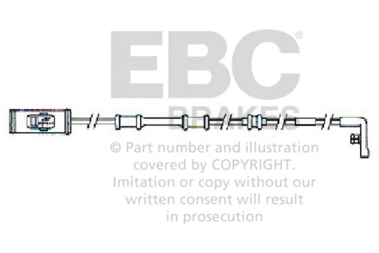 Sensore Usura Pastiglie EBC EFA113 per Opel Vectra e Vauxhall Vectra