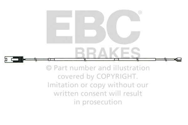 Sensore Usura Pastiglie EBC EFA122 per MG ZT, MG ZT-T e altre