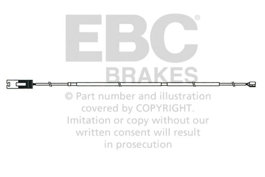 Sensore Usura Pastiglie EBC EFA122 per MG ZT, MG ZT-T e altre