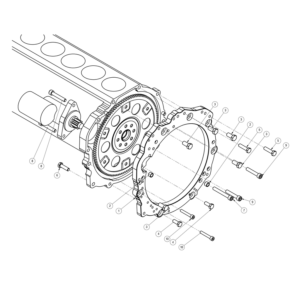 Kit Adattamento Cambio BMW M50 & M57 su Motore Toyota 1JZ & 2JZ