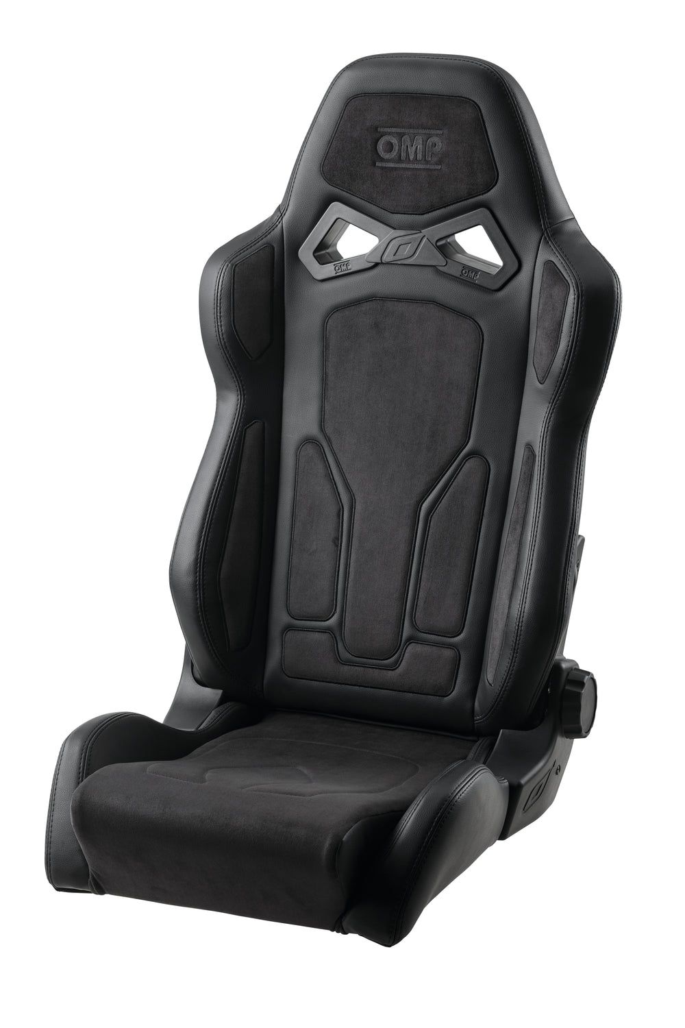 Sedile Racing Stradale OMP RTS Alcantara / Pelle Nera