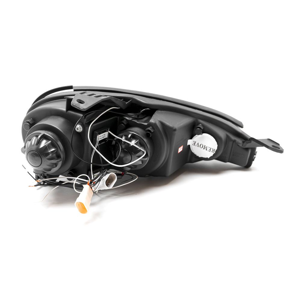 Fari Anteriori Navan per Mazda MX-5 NBFL (01-05) - Fondo Nero