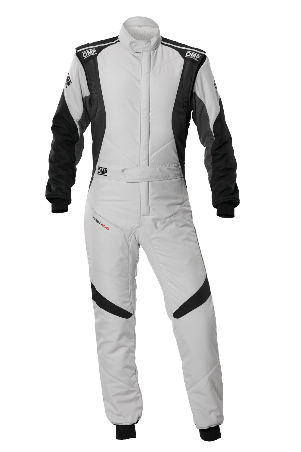 Tuta OMP First EVO Grigio / Nero (FIA 8856-2018)