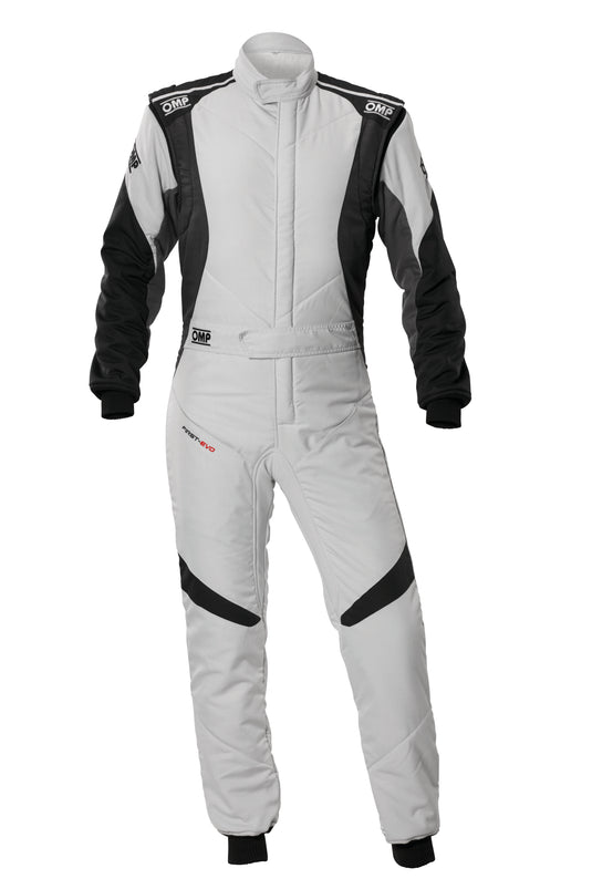 Tuta OMP First EVO Grigio / Nero (FIA 8856-2018)