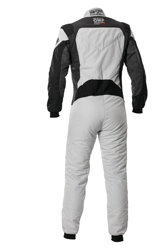 Tuta OMP First EVO Grigio / Nero (FIA 8856-2018)