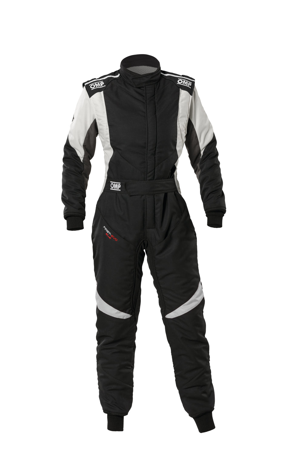 Tuta OMP First ELLE Nero / Bianco (FIA 8856-2018)