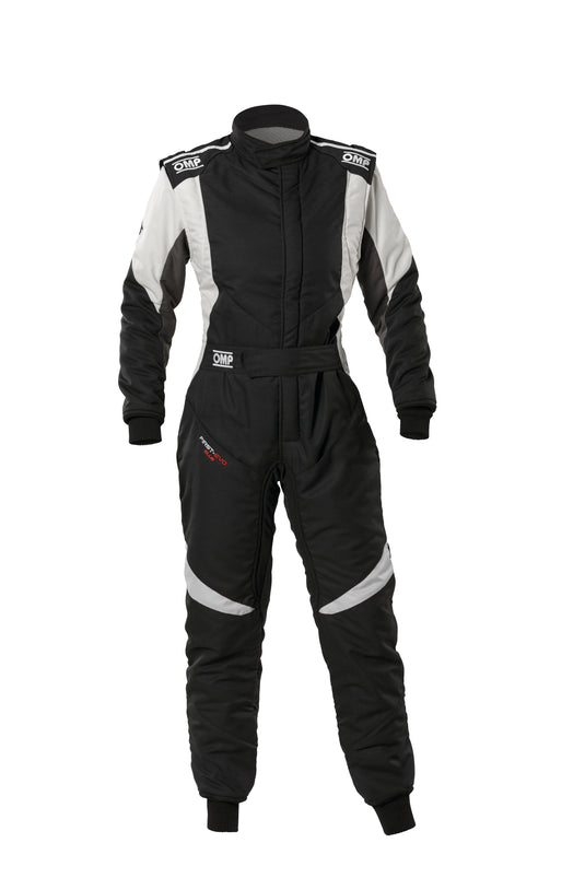 Tuta OMP First ELLE Nero / Bianco (FIA 8856-2018)