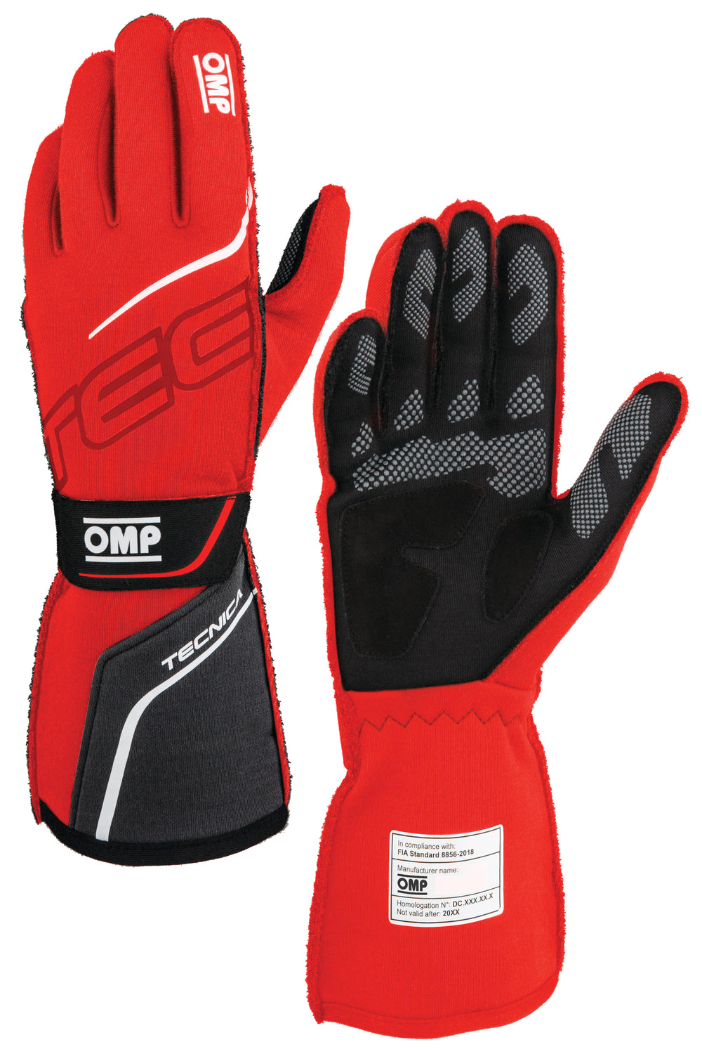 Guanti OMP Tecnica Rosso / Nero