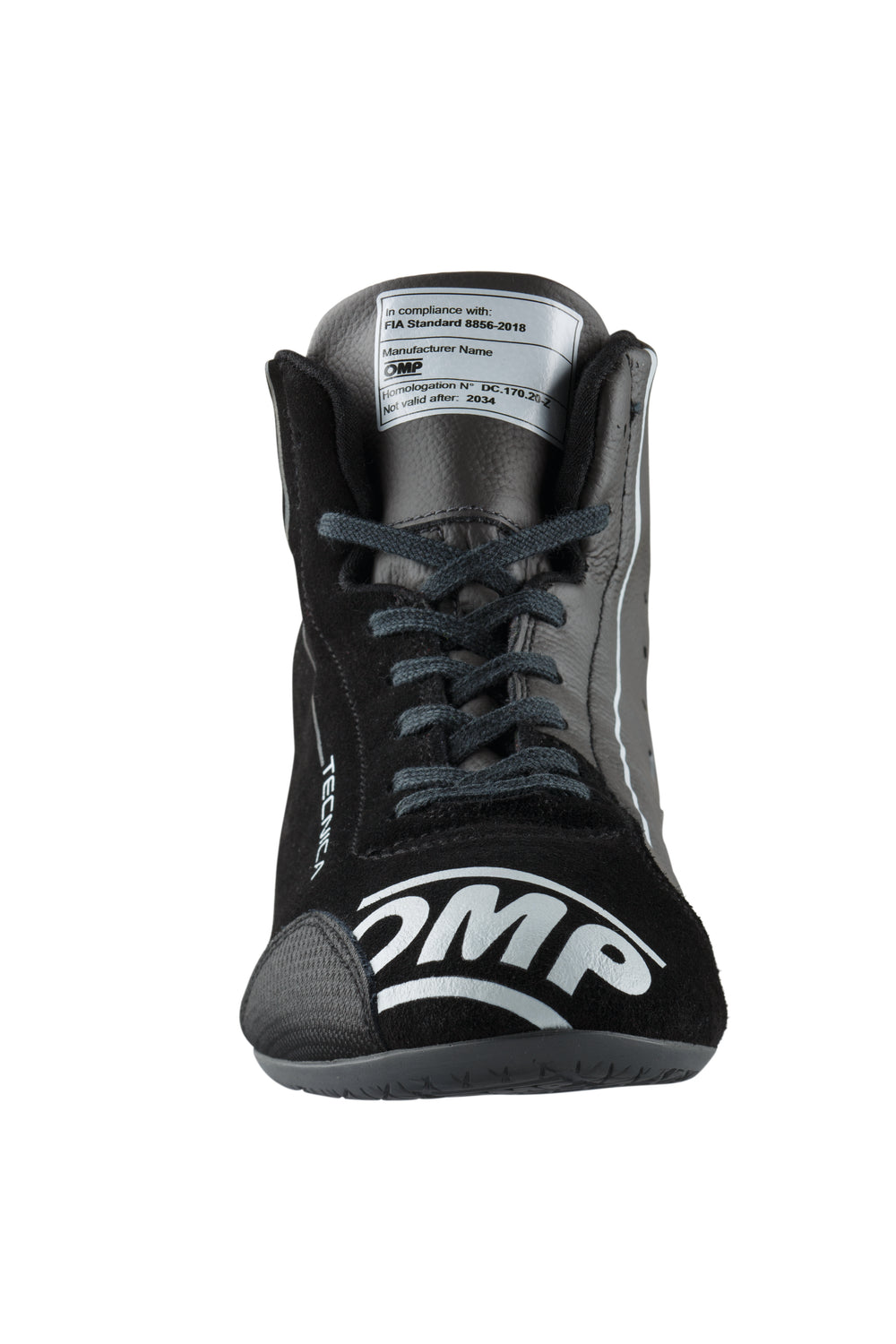 Scarpe OMP Tecnica - Nero / Grigio (FIA)
