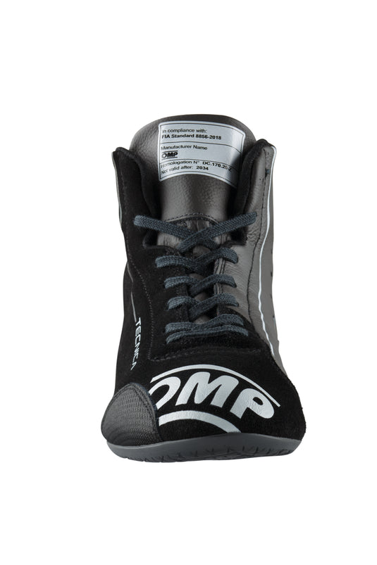 Scarpe OMP Tecnica - Nero / Grigio (FIA)
