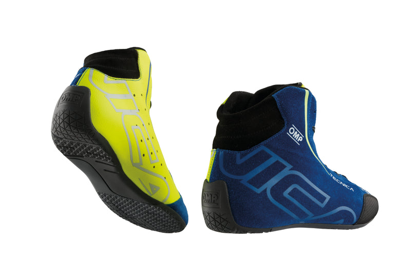 Carica immagine in Galleria Viewer, Scarpe OMP Tecnica - Blu Royal / Giallo Fluo (FIA)
