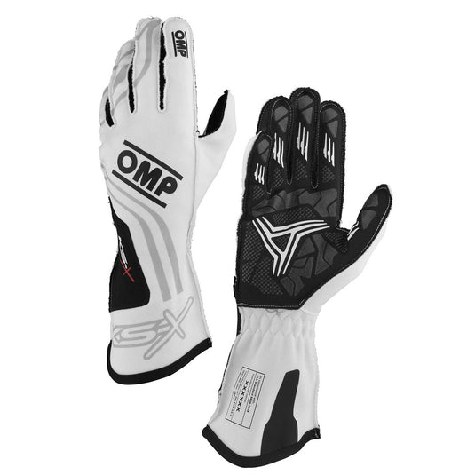 Guanti Kart Bambino OMP KS-X Bianco