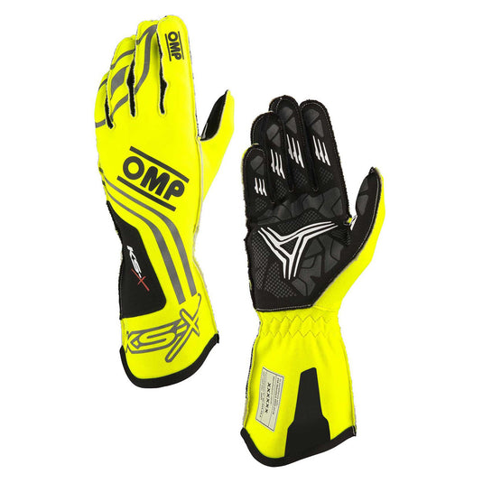 Guanti Kart OMP KS-X Giallo Fluo