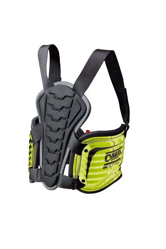 Paracostole Kart OMP Pro, Nero / Giallo Fluo