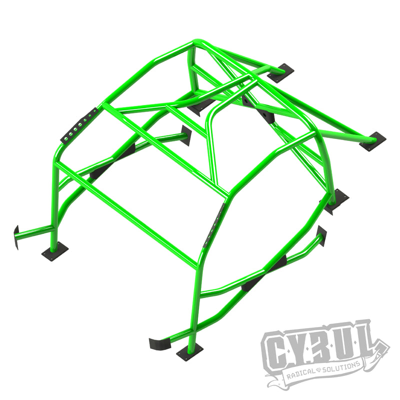 Carica immagine in Galleria Viewer, Roll Bar Multipunto da Saldare Cybul V4 per Mazda MX-5 NA

