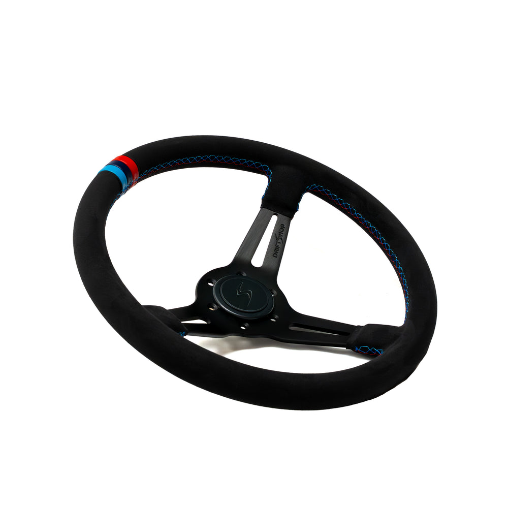 Volante Premium a Calice (70 mm), Edizione "M Power V2" in Alcantara