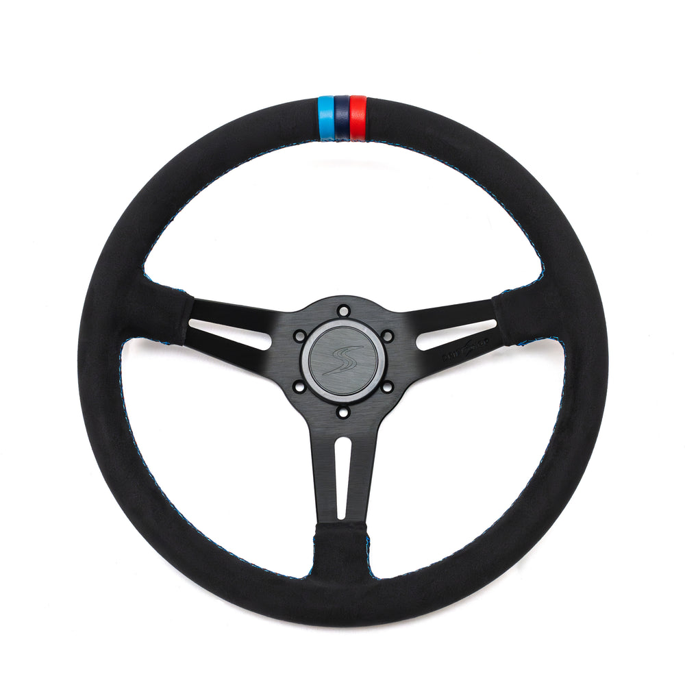 Volante Premium a Calice (70 mm), Edizione "M Power V2" in Alcantara