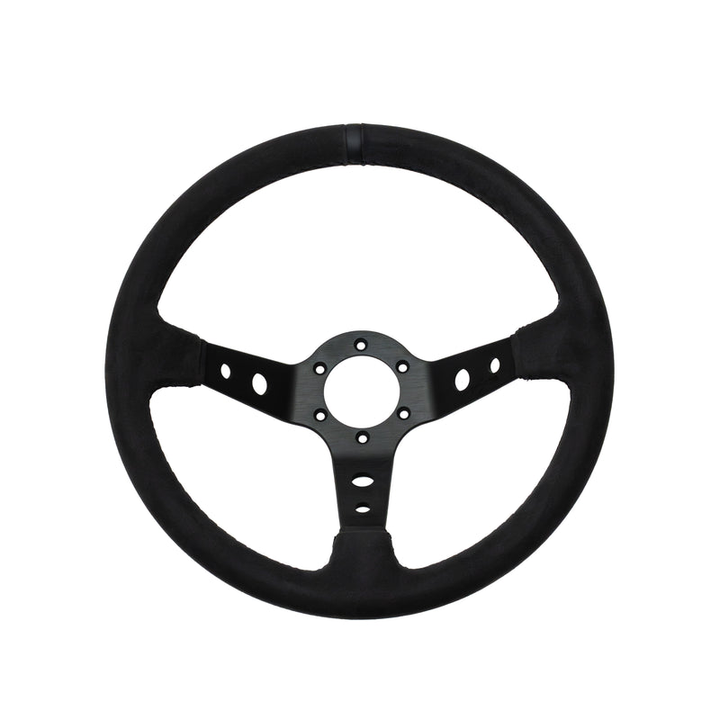 Carica immagine in Galleria Viewer, Volante Premium a Calice (90 mm) "Black Edition" in Alcantara
