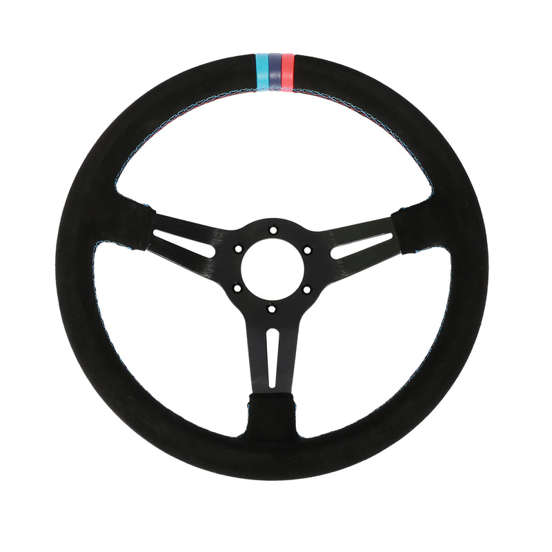 Carica immagine in Galleria Viewer, Volante a Calice (70 mm), Edizione "M Power V2", Scamosciato Nero
