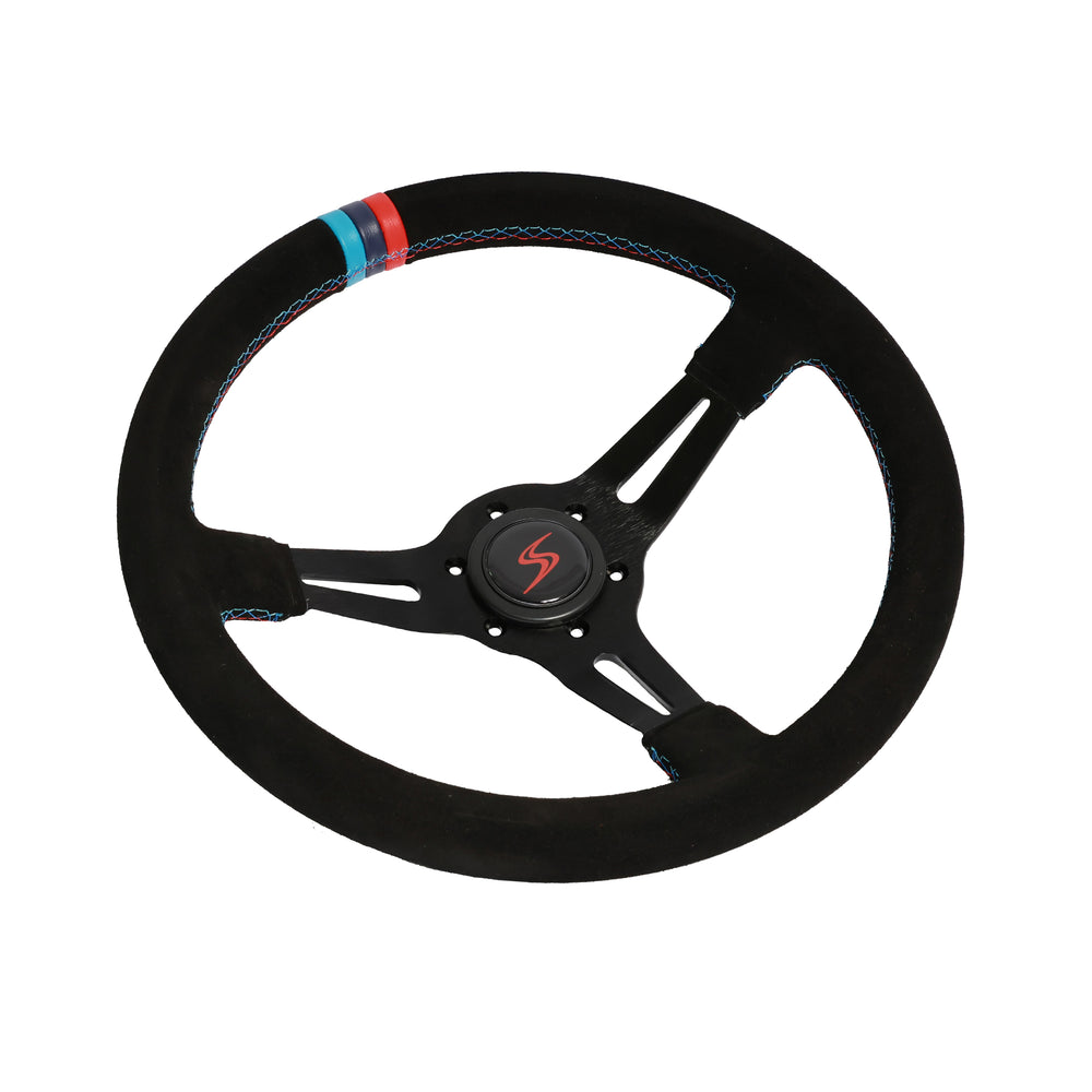 Volante a Calice (70 mm), Edizione "M Power V2", Scamosciato Nero