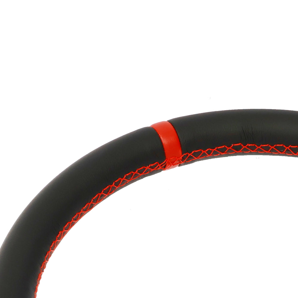 Volante a Calice (90 mm), Pelle Nera, Razze Nere