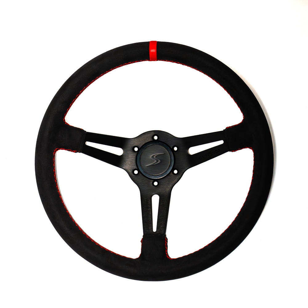Volante Premium a Calice (70 mm) in Alcantara