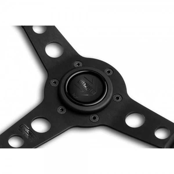 Volante Momo Prototipo Black Edition - 35 cm