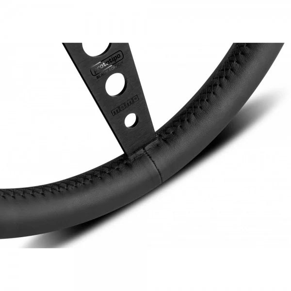 Volante Momo Prototipo Black Edition - 35 cm