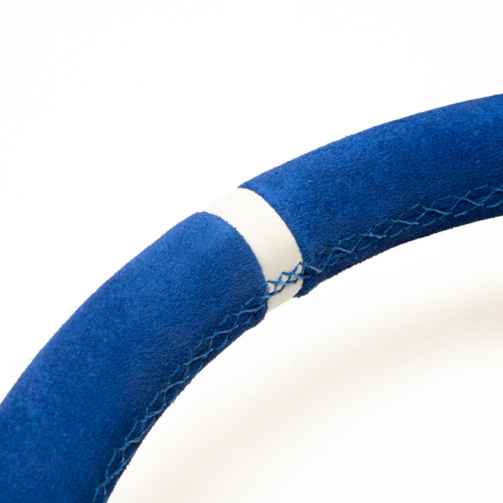 Volante a Calice (90 mm), Scamosciato Blu, Razze Nere