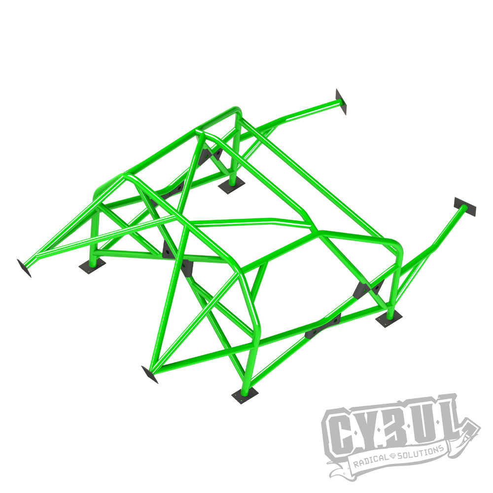 Roll Bar Multipunto da Saldare Cybul V5 per Nissan 200SX S14