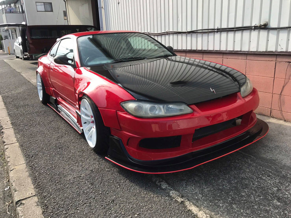 Parafanghi Anteriori Origin Labo +75mm per Nissan Silvia S15